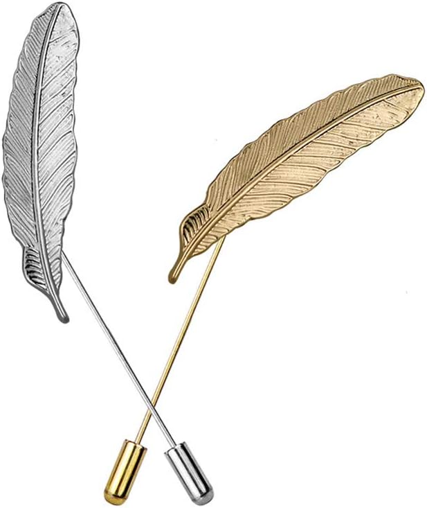 Lapel Stick Brooch Pin Set for Men