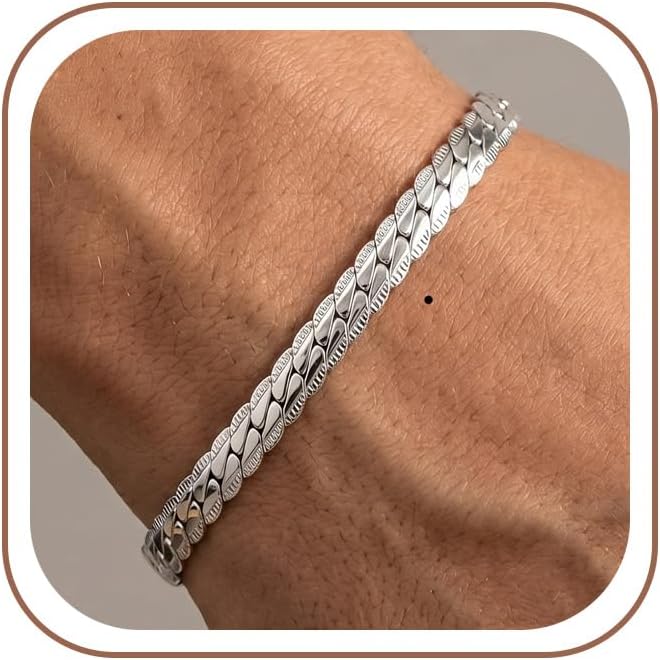 Gold Stackable Bracelet Set for Men