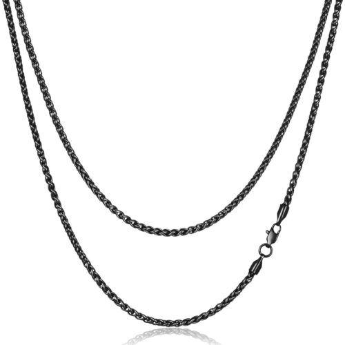Cross and Crown Pendant Necklace for Men