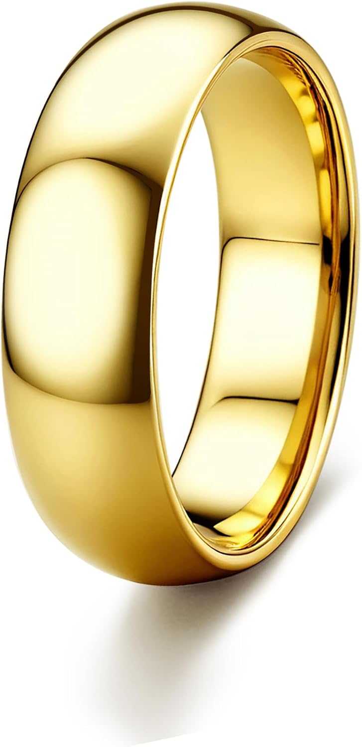 Stainless Steel Band Ring for Men