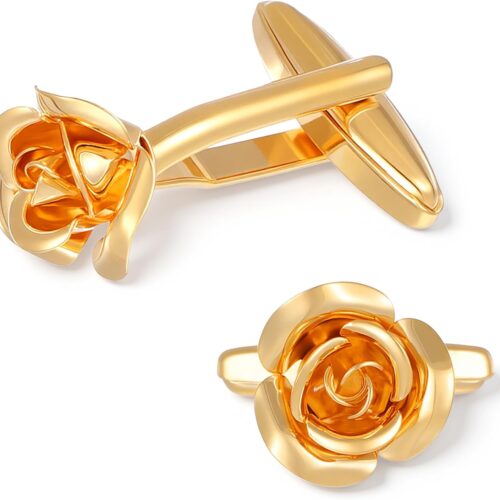 Flower Design Cufflinks for Men