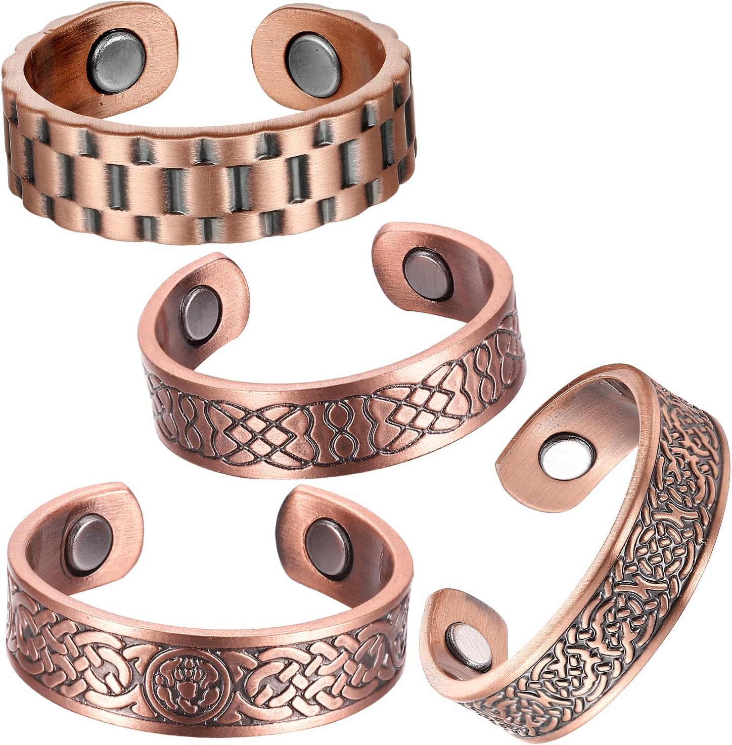Copper Magnetic Ring for Men