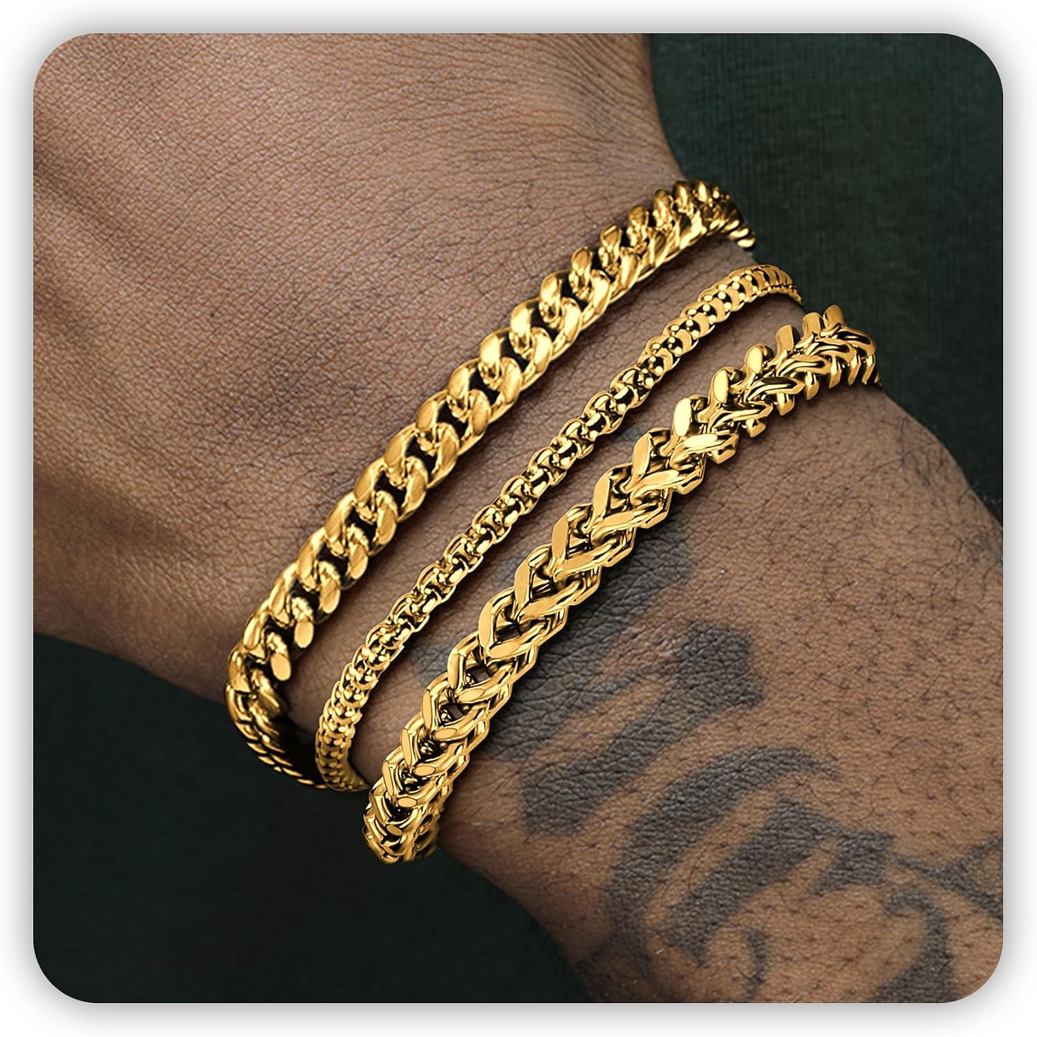 Rope Chain Bracelet for Men